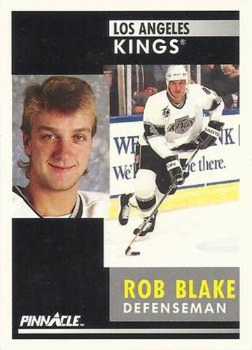 #201 Rob Blake - Los Angeles Kings - 1991-92 Pinnacle Hockey
