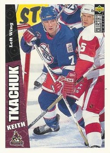 #201 Keith Tkachuk - Phoenix Coyotes - 1996-97 Collector's Choice Hockey