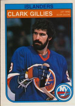 #201 Clark Gillies - New York Islanders - 1982-83 O-Pee-Chee Hockey