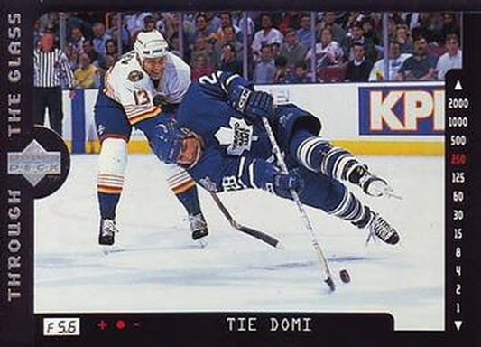 #201 Tie Domi - Toronto Maple Leafs - 1996-97 Upper Deck Hockey