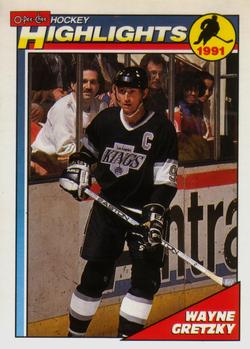 #201 Wayne Gretzky - Los Angeles Kings - 1991-92 O-Pee-Chee Hockey