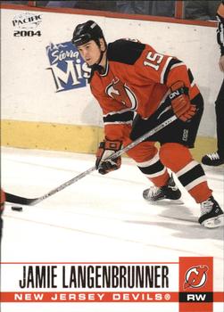 #201 Jamie Langenbrunner - New Jersey Devils - 2003-04 Pacific Hockey