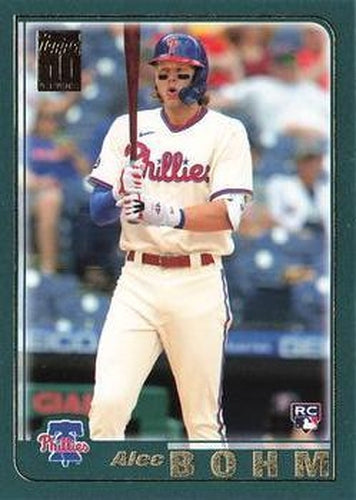 #201 Alec Bohm - Philadelphia Phillies - 2021 Topps Archives Baseball