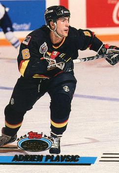 #201 Adrien Plavsic - Vancouver Canucks - 1993-94 Stadium Club Hockey
