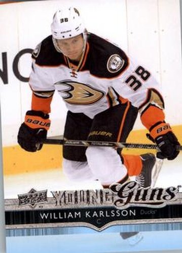 #201 William Karlsson - Anaheim Ducks - 2014-15 Upper Deck Hockey