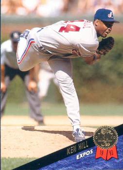 #201 Ken Hill - Montreal Expos - 1993 Leaf Baseball