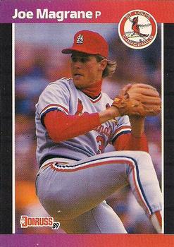 #201 Joe Magrane - St. Louis Cardinals - 1989 Donruss Baseball