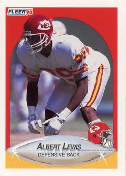 #201 Albert Lewis - Kansas City Chiefs - 1990 Fleer Football