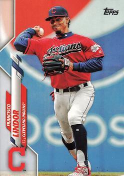 #201 Francisco Lindor - Cleveland Indians - 2020 Topps Baseball
