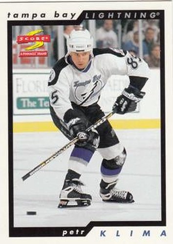 #202 Petr Klima - Tampa Bay Lightning - 1996-97 Score Hockey