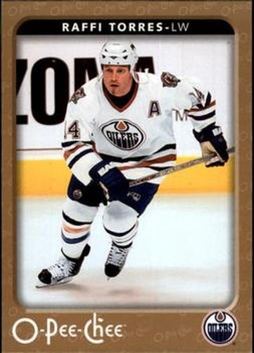 #202 Raffi Torres - Edmonton Oilers - 2006-07 O-Pee-Chee Hockey