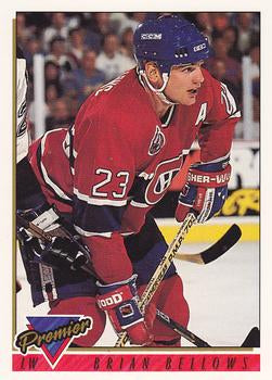 #202 Brian Bellows - Montreal Canadiens - 1993-94 Topps Premier Hockey