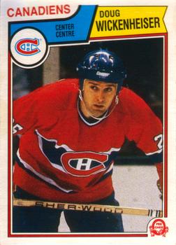 #202 Doug Wickenheiser - Montreal Canadiens - 1983-84 O-Pee-Chee Hockey