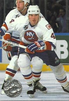 #202 Uwe Krupp - New York Islanders - 1991-92 Pro Set Platinum Hockey