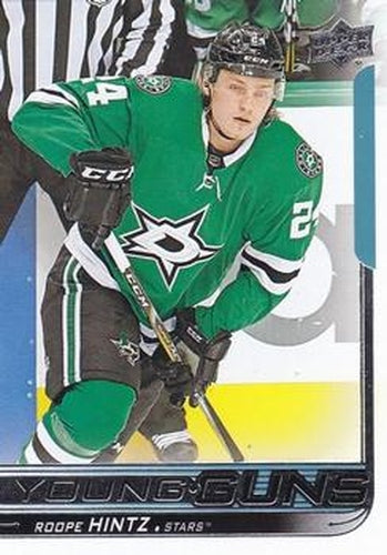#202 Roope Hintz - Dallas Stars - 2018-19 Upper Deck Hockey