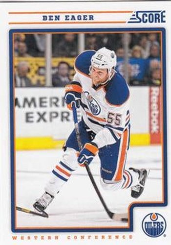 #202 Ben Eager - Edmonton Oilers - 2012-13 Score Hockey