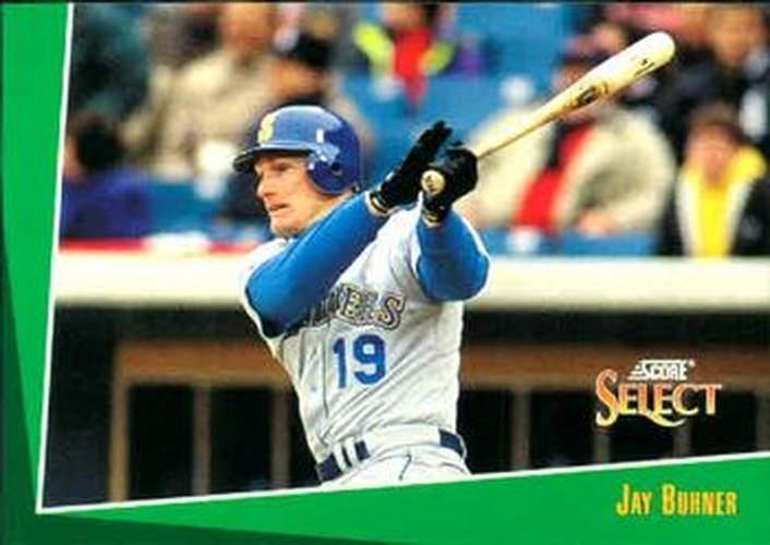 #202 Jay Buhner - Seattle Mariners - 1993 Select Baseball
