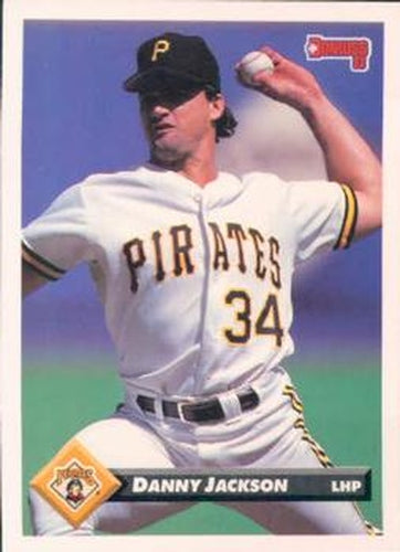 #202 Danny Jackson - Pittsburgh Pirates - 1993 Donruss Baseball