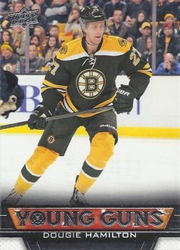 #202 Dougie Hamilton - Boston Bruins - 2013-14 Upper Deck Hockey