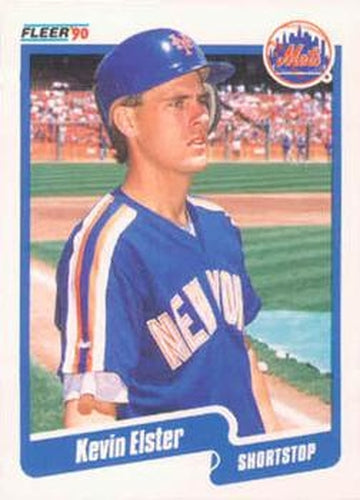 #202 Kevin Elster - New York Mets - 1990 Fleer USA Baseball