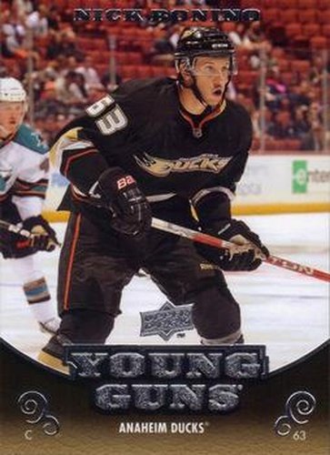 #202 Nick Bonino - Anaheim Ducks - 2010-11 Upper Deck Hockey