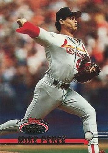 #202 Mike Perez - St. Louis Cardinals - 1993 Stadium Club Baseball
