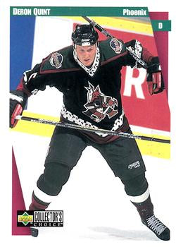 #202 Deron Quint - Phoenix Coyotes - 1997-98 Collector's Choice Hockey
