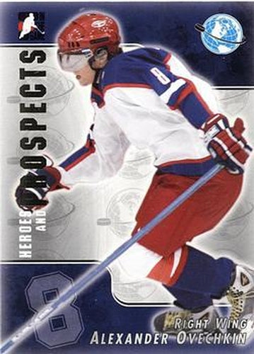 #202 Alexander Ovechkin - Dynamo Moscow - 2004-05 In The Game Heroes and Prospects Hockey