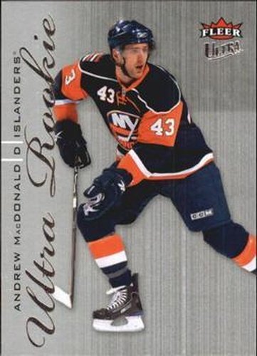 #202 Andrew MacDonald - New York Islanders - 2009-10 Ultra Hockey