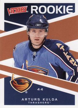 #202 Arturs Kulda - Atlanta Thrashers - 2010-11 Upper Deck Victory Hockey