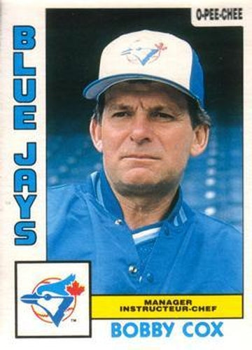#202 Bobby Cox MGR - Toronto Blue Jays - 1984 O-Pee-Chee Baseball