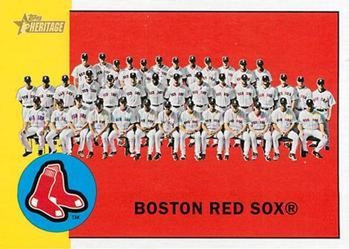 #202 Boston Red Sox - Boston Red Sox - 2012 Topps Heritage Baseball