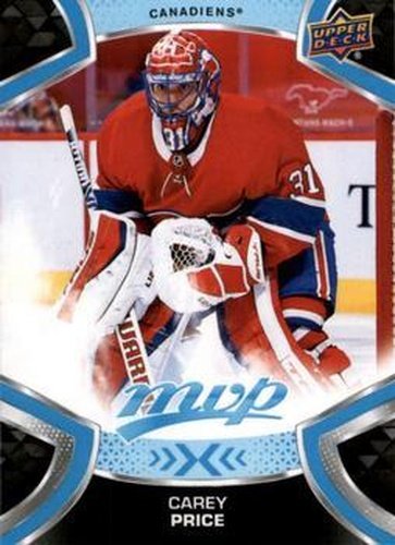 #202 Carey Price - Montreal Canadiens - 2021-22 Upper Deck MVP Hockey