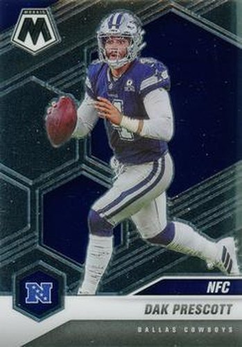 #202 Dak Prescott - Dallas Cowboys - 2021 Panini Mosaic Football