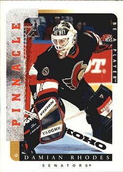 #202 Damian Rhodes - Ottawa Senators - 1996-97 Pinnacle Be a Player Hockey