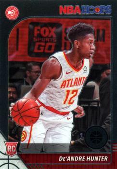 #202 De'Andre Hunter - Atlanta Hawks - 2019-20 Hoops Premium Stock Basketball