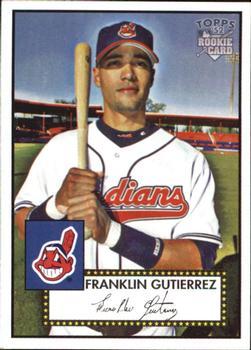 #202 Franklin Gutierrez - Cleveland Indians - 2006 Topps 1952 Edition Baseball