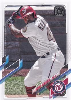 #202 Howie Kendrick - Washington Nationals - 2021 Topps Baseball