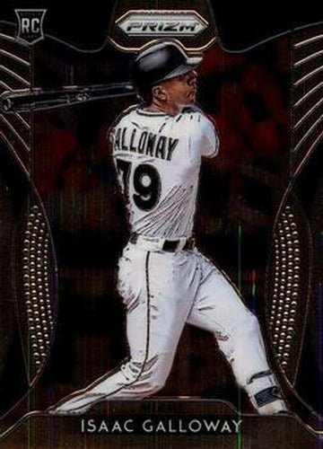 #202 Isaac Galloway - Miami Marlins - 2019 Panini Prizm Baseball