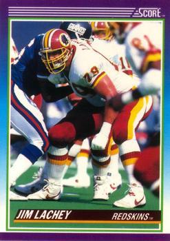 #202 Jim Lachey - Washington Redskins - 1990 Score Football