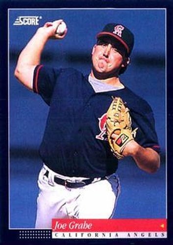#202 Joe Grahe - California Angels -1994 Score Baseball