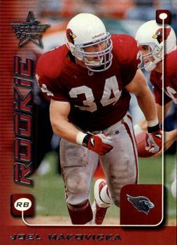 #202 Joel Makovicka - Arizona Cardinals - 1999 Leaf Rookies & Stars Football