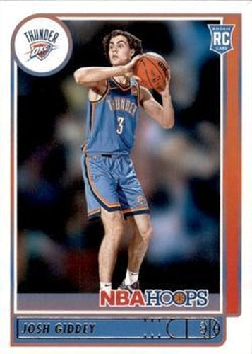 #202 Josh Giddey - Oklahoma City Thunder - 2021-22 Hoops Basketball