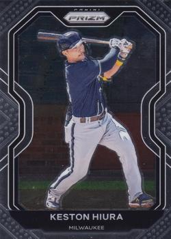 #202 Keston Hiura - Milwaukee Brewers - 2021 Panini Prizm Baseball