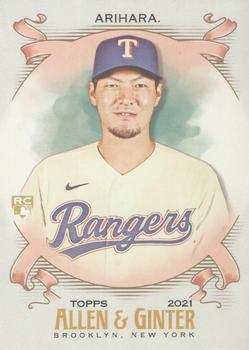 #202 Kohei Arihara - Texas Rangers - 2021 Topps Allen & Ginter Baseball