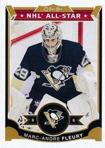 #202 Marc-Andre Fleury - Pittsburgh Penguins - 2015-16 O-Pee-Chee Hockey