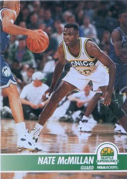 #202 Nate McMillan - Seattle SuperSonics - 1994-95 Hoops Basketball