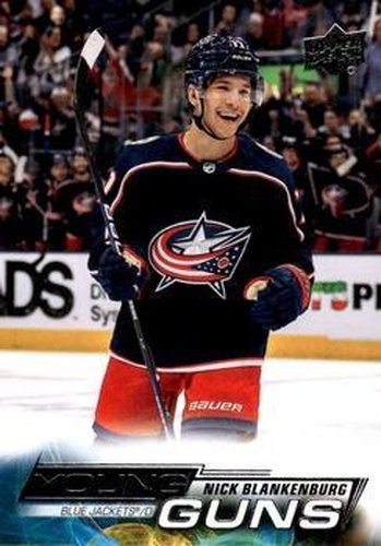 #202 Nick Blankenburg - Columbus Blue Jackets - 2022-23 Upper Deck Hockey