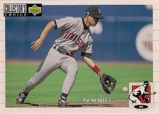 #202 Pat Meares - Minnesota Twins - 1994 Collector's Choice Baseball