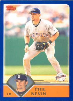 #202 Phil Nevin - San Diego Padres - 2003 Topps Baseball